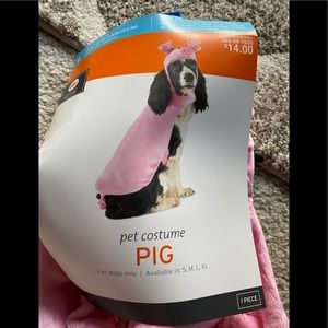 Halloween Pig Dog Costume Size L
